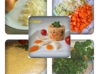 Rezept: Hirse mit Lauch und Möhren Bild Nr. 3 Hirse mit Lauch und Möhren - Rezept - Bild Nr. 3
