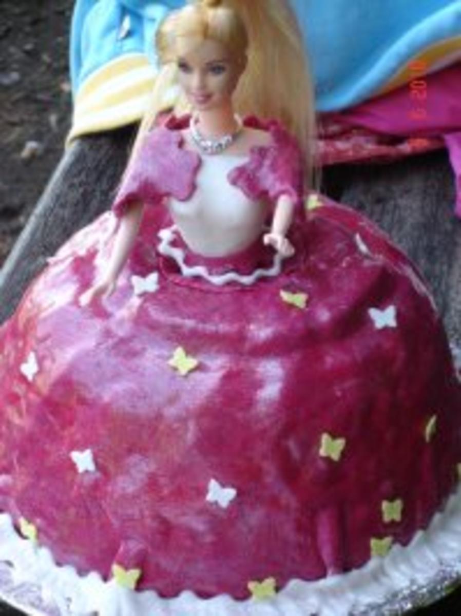 Kindergeburtstagstorte- Barbie Torte - Rezept - Bild Nr. 2