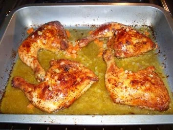 Klassische Hühner-Schenkel - Rezept - Bild Nr. 2