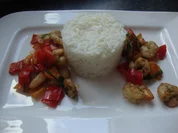 Garnelen kurz gebraten mit knusprigen Basilikum - Rezept - Bild Nr. 162