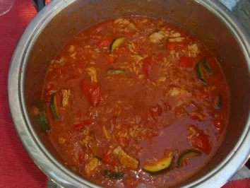 Rezept: Pfannengerichte: Paprika-Reis-Pfanne Bild Nr. 4 Pfannengerichte: Paprika-Reis-Pfanne - Rezept - Bild Nr. 4