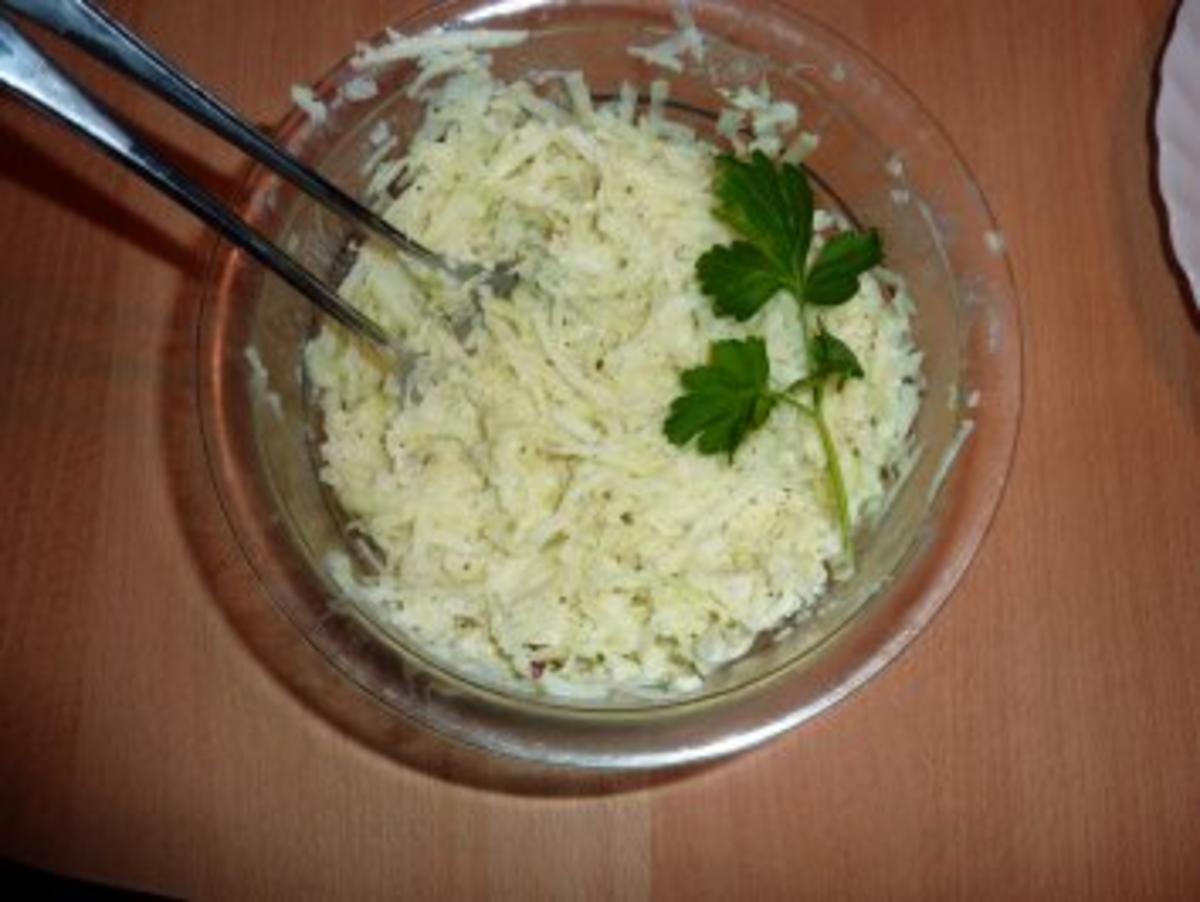 Salate: Kohlrabi - Rohkost - Rezept