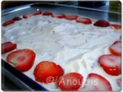 Dessert - Erdbeeren nach Tiramisu-Art - Rezept