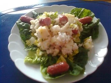 Rezept: reissalat mit schafskäse reissalat mit schafskäse - Rezept