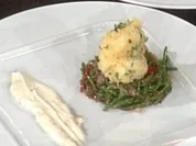 Gambas im Kräutermantel gebacken mit Passepieresalat (Gisela Nießlbeck) - Rezept