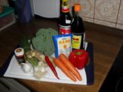 Würzige Tofu Würfel mit Gemüse - Bilder sind online - Rezept