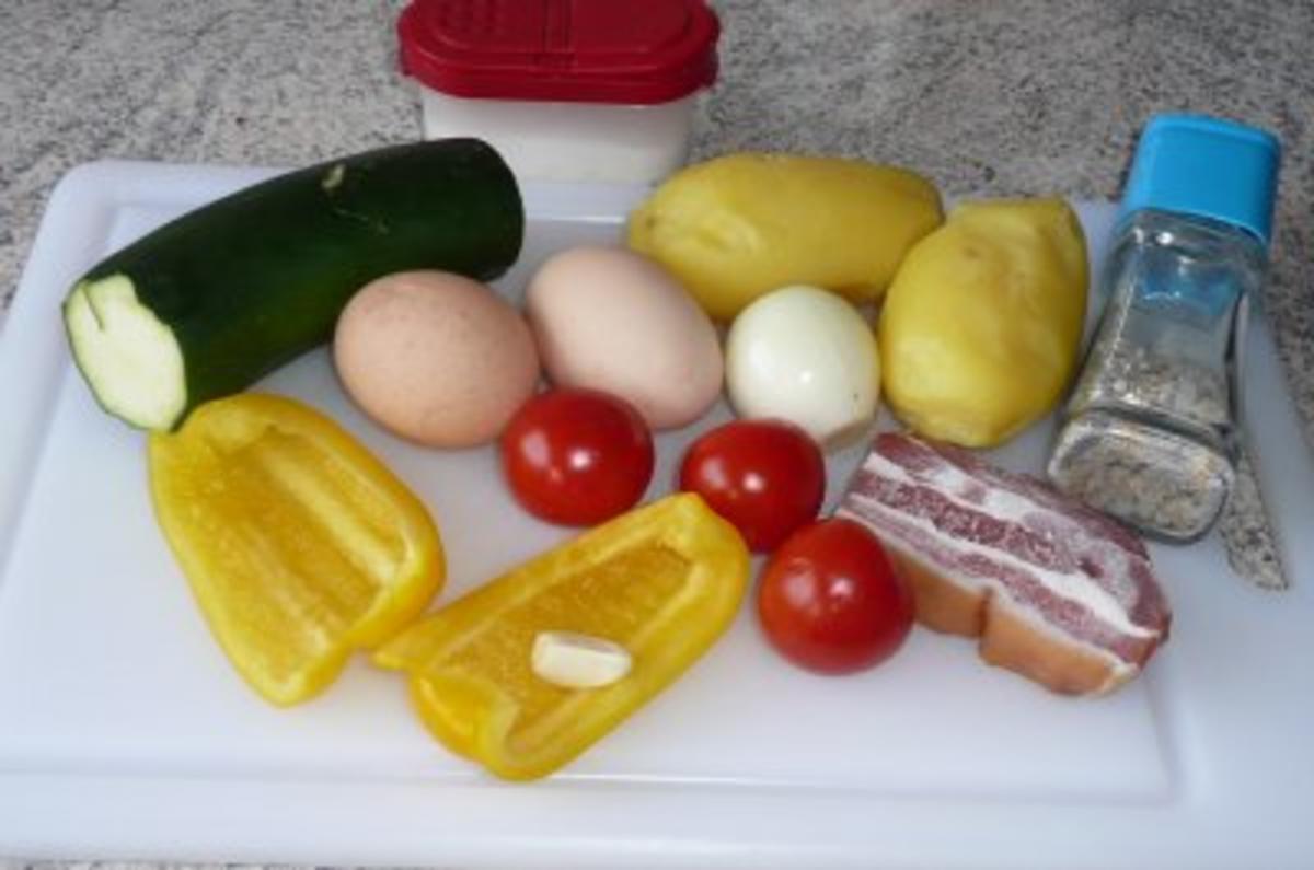 Pfannengericht: Kartoffel-Gemüsepfanne - Rezept - Bild Nr. 2