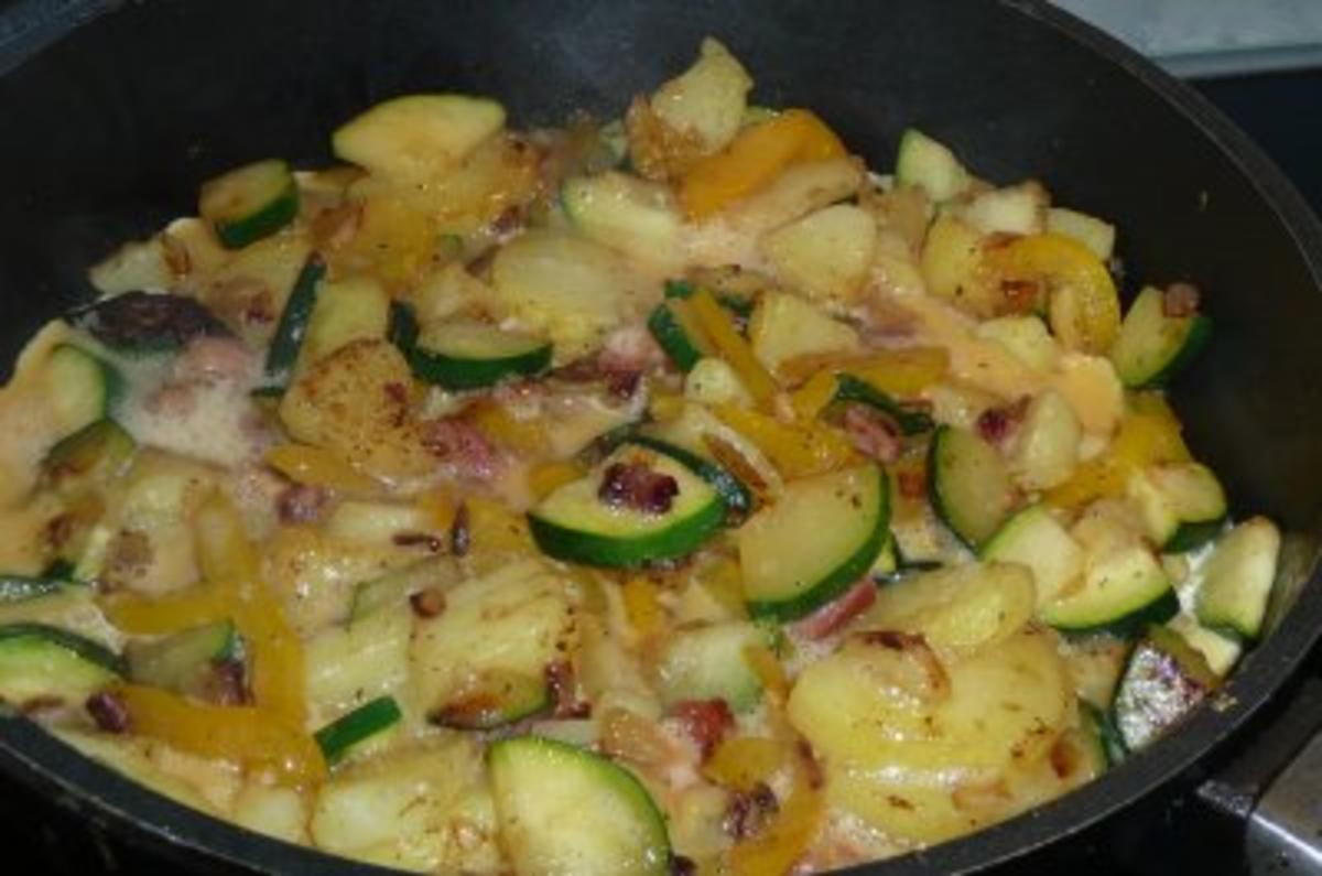 Pfannengericht: Kartoffel-Gemüsepfanne - Rezept - Bild Nr. 4