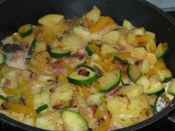 Pfannengericht: Kartoffel-Gemüsepfanne - Rezept - Bild Nr. 4