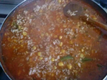 Rezept: Zwergi's bunte Reispfanne Bild Nr. 6 Zwergi's bunte Reispfanne - Rezept - Bild Nr. 6