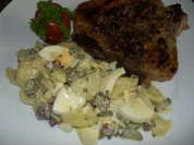 Salatbar:   WESTFÄLISCHER KARTOFFELSALAT - Rezept