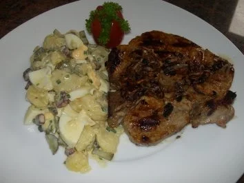 Rezept: Salatbar: WESTFÄLISCHER KARTOFFELSALAT Bild Nr. 2 Salatbar: WESTFÄLISCHER KARTOFFELSALAT - Rezept - Bild Nr. 2