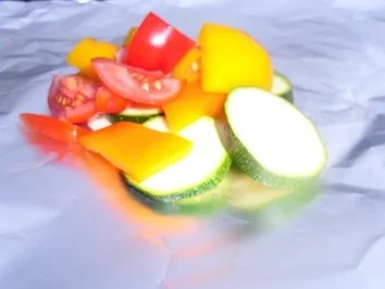 Gemüsepäckchen vom Grill - Rezept - Bild Nr. 2