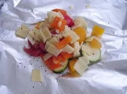 Gemüsepäckchen vom Grill - Rezept