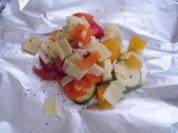 Gemüsepäckchen vom Grill - Rezept