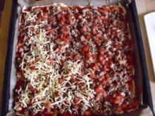 Hackfleischpizza - Rezept