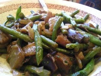 Auberginen-Bohnen-Topf - Rezept - Bild Nr. 4