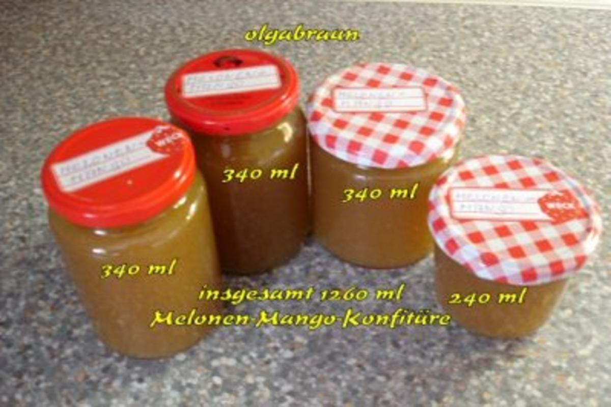 Melonen- Mango- Konfitüre - Rezept mit Bild - kochbar.de