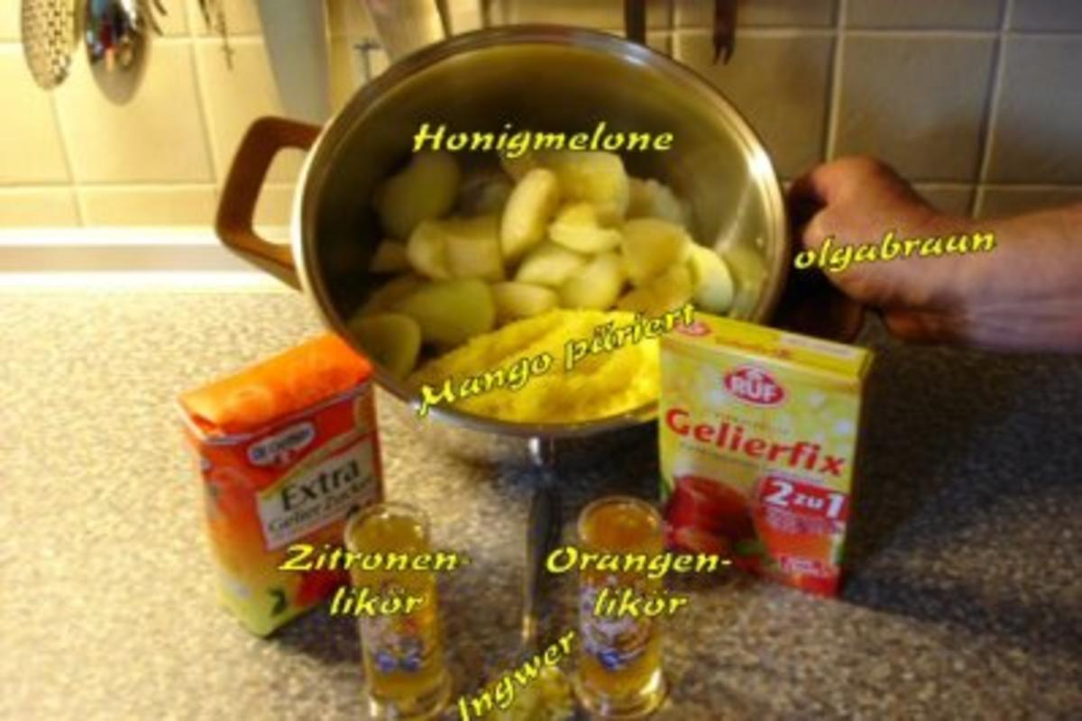 Melonen- Mango- Konfitüre - Rezept - Bild Nr. 2