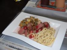 Roastbeef mit Schattenmorellen - Rezept