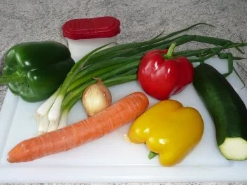 Rezept: Pfannengericht: Gemüse mit Feta und Perlgraupen Bild Nr. 3 Pfannengericht: Gemüse mit Feta und Perlgraupen - Rezept - Bild Nr. 3