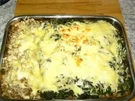 Rezept: Spinat-Gehacktes-Auflauf Spinat-Gehacktes-Auflauf - Rezept