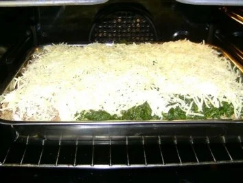Rezept: Spinat-Gehacktes-Auflauf Bild Nr. 6 Spinat-Gehacktes-Auflauf - Rezept - Bild Nr. 6