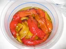 Marinierte Paprika - Rezept
