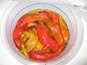 Marinierte Paprika - Rezept