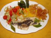 Fisch :  -Gebratene Merluzafilets- - Rezept