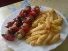 Bratwurstspieß - Rezept