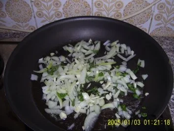 Spagetti mit pikanter Paprikasoße - Rezept - Bild Nr. 3