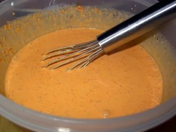 Ajvar-Hähnchenbrust unter der Käsehaube - Rezept - Bild Nr. 4