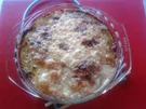 Speck-Hackfleisch Kartoffelgratin - Rezept