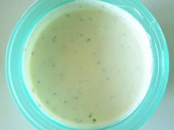 Sauce: Sahne-Dressing / Dip - Rezept