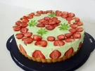 Erdbeer - Waldmeistertorte - Rezept