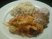 Rezept: Mienudeln mit Schweinemedaillons auf asiatische Art Mienudeln mit Schweinemedaillons auf asiatische Art - Rezept