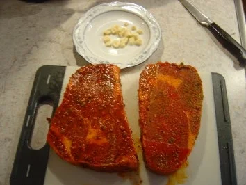 Entrecote als Steak mit Pfifferlingen und deftigem Griech. Bauernsalat - Rezept - Bild Nr. 5