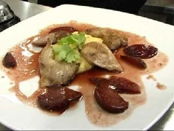 Rezept: Wachteln auf Zitronengraspolenta Wachteln auf Zitronengraspolenta - Rezept