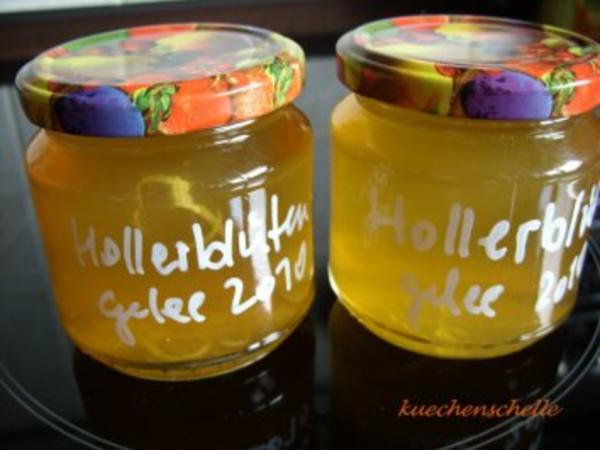 Konfitüre &amp; Co: Holunderblüten Apfel Gelee - einfach - von kuechenschelle