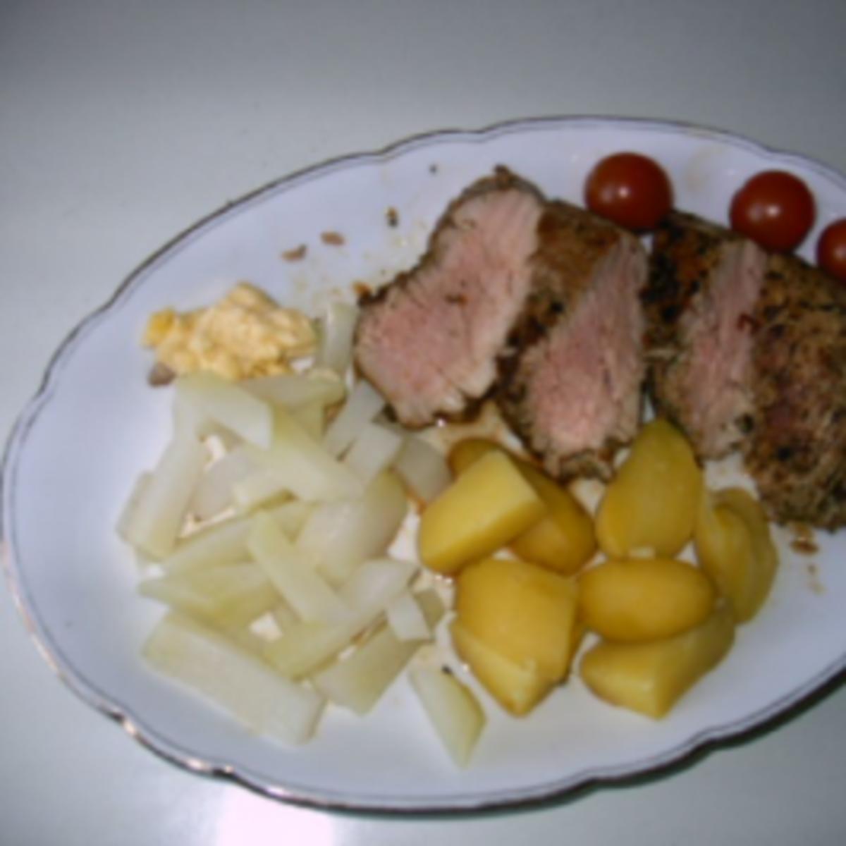 Schweinchen auf dem Bett - Rezept