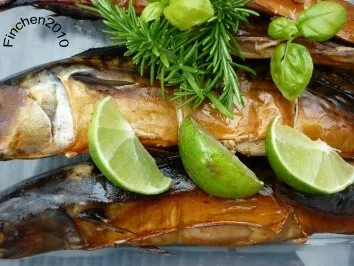 Selbstgeräucherte Makrelen - Rezept - Bild Nr. 2