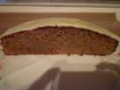 Karottenkuchen mit Frischkäse,-Zitronenglasur - Rezept