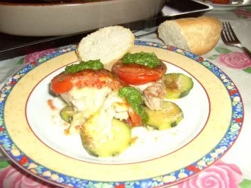Schweinefilet caprese - Rezept - Bild Nr. 8