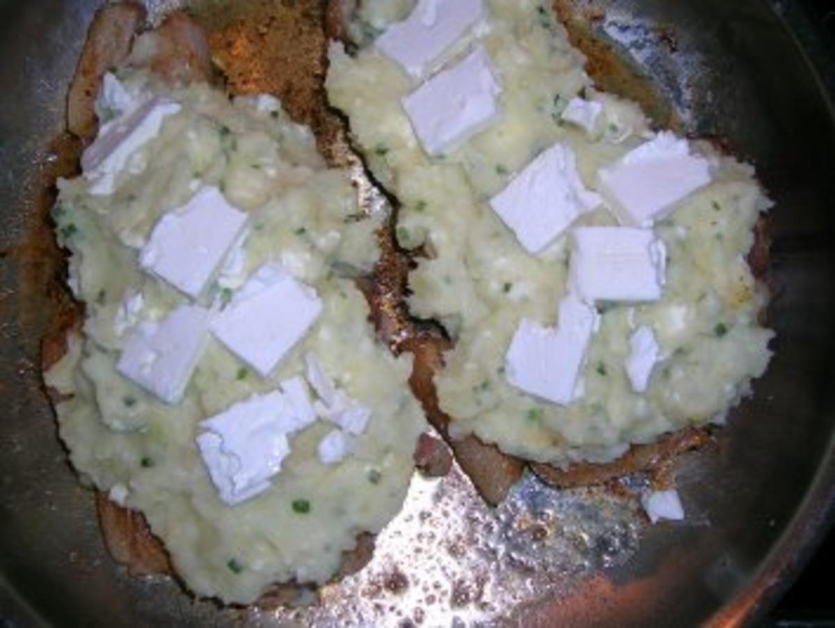 Kalbskoteletts mit gratinierter Kartoffel-Selleriekruste - Rezept - Bild Nr. 2