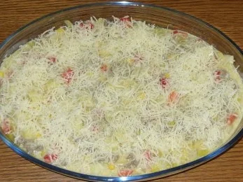 Rezept: Auflauf herzhaft - Kartoffel - Hackfleisch - Gemüse - Auflauf Bild Nr. 5 Auflauf herzhaft - Kartoffel - Hackfleisch - Gemüse - Auflauf - Rezept - Bild Nr. 5