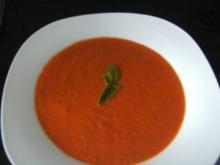Vorsüppchen - Tomatencrem- Suppe - Rezept
