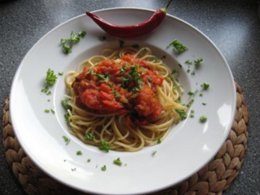 Spaghetti Arrabiata - Rezept mit Bild - kochbar.de