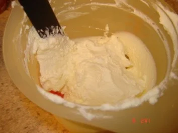 Früchtecreme mit Kokoskrokant - Rezept - Bild Nr. 3