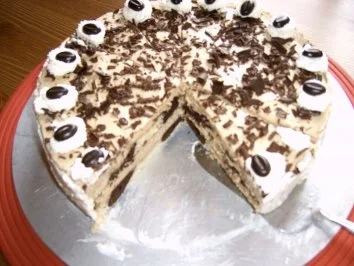 Mocca - Sahne - Torte - Rezept - Bild Nr. 2